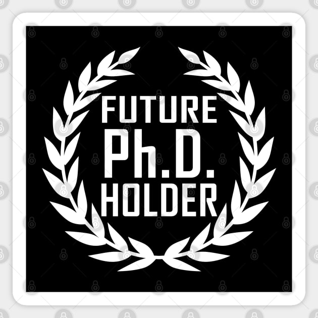 Future PhD Holder Graduation Day Gift Sticker by BoggsNicolas